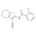 2-bromo-N-(3-cyano-4,5,6,7-tetrahydro-1-benzothiophen-2-yl)benzamide
