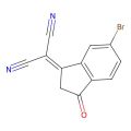 2-[5(6)-Bromo-3-oxo-2,3-dihydro-1H-inden-1-ylidene]malononitrile