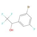 1-(3-Bromo-5-fluorophenyl)-2,2,2-trifluoroethan-1-OL