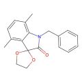 1'-benzyl-4',7'-dimethylspiro[1,3-dioxolane-2,3'-indol]-2'(1'H)-one