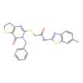 2-((3-benzyl-4-oxo-3,4,6,7-tetrahydrothieno[3,2-d]pyrimidin-2-yl)thio)-N-(6-methylbenzo[d]thiazol-2-yl)acetamide