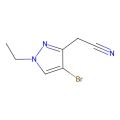 (4-bromo-1-ethyl-1H-pyrazol-3-yl)acetonitrile
