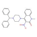 4-(4-Benzhydrylpiperazin-1-yl)-1-methyl-3-nitroquinolin-2-one