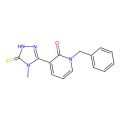 1-benzyl-3-(4-methyl-5-sulfanyl-4H-1,2,4-triazol-3-yl)-2(1H)-pyridinone