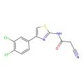 2-cyano-N-[4-(3,4-dichlorophenyl)-1,3-thiazol-2-yl]acetamide