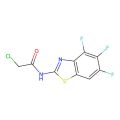 2-Chloro-N-(4,5,6-trifluoro-2-benzothiazolyl)acetamide