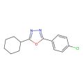2-(4-Chlorophenyl)-5-cyclohexyl-1,3,4-oxadiazole