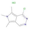 1-chloro-5,6,7-trimethyl-6H-pyrrolo[3,4-d]pyridazine hydrochloride