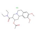 3-carbamoyl-N,N-diethyl-1,3,4,6,7,11b-hexahydro-9,11-dimethoxy-2H-benzo[a]quinolizin-2-yl acetate hydrochloride