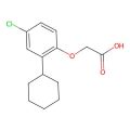 2-(4-Chloro-2-cyclohexylphenoxy)acetic acid