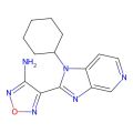 4-(1-cyclohexyl-1H-imidazo[4,5-c]pyridin-2-yl)-1,2,5-oxadiazol-3-amine