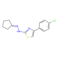 4-(4-氯苯基)-2-(2-环戊烯肼基)噻唑(CPTH2)