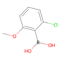 2-氯-6-甲氧基苯硼酸(含有数量不等的酸酐)