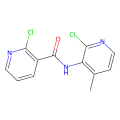 2-氯-N-(2-氯-4-甲基-3-吡啶)烟酰胺