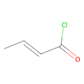 巴豆酰氯 (cis-, trans-混合物)