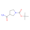 1-Boc-吡咯烷-3-甲酰胺