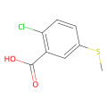 2-氯-5-(甲硫基)苯甲酸