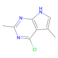 4-氯-2,5-二甲基-7H-吡咯并[2,3-d]嘧啶