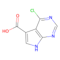 4-氯-7H-吡咯并[2,3-d]嘧啶-5-羧酸