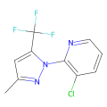 3-氯-2-(3-甲基-5-(三氟甲基)吡唑-1-基)吡啶
