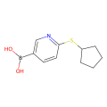 2-(环戊硫基)吡啶-5-硼酸