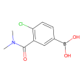 4-氯-3-(二甲基氨基羰基)苯基硼酸