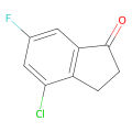 4-氯-6-氟茚-1-酮