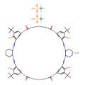 环状寡聚双[[（1S，2S）-（-）-1,2-环己烷二氨基-N，N-双（3,3-二叔丁基水杨基）三氟甲磺酸钴（III）]-5,5-双（ 2-羧乙基）醚
