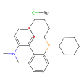 氯[2-（二环己基膦基）-2''-（（N，N-二甲基氨基））-1,1''-联苯]金（I）