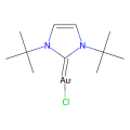 氯[1,3-双（叔丁基）-2H-咪唑-2-亚甲基]金（I）