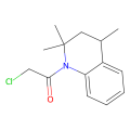 2-氯-1-(2,2,4-三甲基-3,4-二氢-2H-对苯二酚-1)-酮