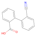 2'-氰基-1,1'-联苯-2-羧酸