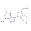 2-氯-2',3'-O-异丙亚基腺苷