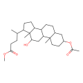 5β-胆酸-3α，12α-二醇-3-乙酸甲酯