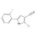 2-氯-5-(2-氟苯基)-1H-吡咯-3-甲腈