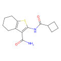 2-(Cyclobutanecarboxamido)-4,5,6,7-tetrahydrobenzo[b]thiophene-3-carboxamide