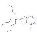 4-氯-6-(三丁基甲锡烷基)噻吩并[3,2-d]嘧啶