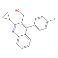 2-环丙基-4-(4-氟苯基)-3-喹啉甲醇