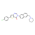 6-(4-chlorophenyl)-3-[6-(piperidin-1-ylmethyl)naphthalen-2-yl]thieno[2,3-e]pyrimidin-4-one