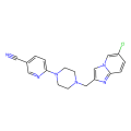 6-[4-[(6-chloroimidazo[1,2-a]pyridin-2-yl)methyl]piperazin-1-yl]pyridine-3-carbonitrile