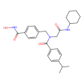 4-[[[2-(cyclohexylamino)-2-oxoethyl]-(4-propan-2-ylbenzoyl)amino]methyl]-N-hydroxybenzamide