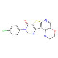 14-(4-chlorophenyl)-6-oxa-11-thia-3,9,14,16-tetraazatetracyclo[8.7.0.0^{2,7}.0^{12,17}]heptadeca-1,7,9,12(17),15-pentaen-13-one