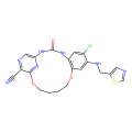 7-chloro-3-oxo-8-(1,3-thiazol-5-ylmethylamino)-11,16-dioxa-2,4,19,21-tetrazatricyclo[15.3.1.05,10]henicosa-1(20),5,7,9,17(21),18-hexaene-18-carbonitrile