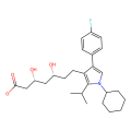 (3R,5R)-7-[1-cyclohexyl-4-(4-fluorophenyl)-2-(propan-2-yl)-1H-pyrrol-3-yl]-3,5-dihydroxyheptanoate