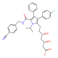 (3R,5R)-7-(5-{[(4-cyanophenyl)methyl]carbamoyl}-3-(4-fluorophenyl)-4-phenyl-1-(propan-2-yl)-1H-pyrrol-2-yl)-3,5-dihydroxyheptanoate