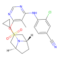 3-chloro-4-[(6-{[(1S,5S)-8-(cyclopropanesulfonyl)-8-azabicyclo[3.2.1]octan-3-yl]oxy}-5-methylpyrimidin-4-yl)amino]benzonitrile