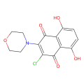 6-chloro-5,8-dihydroxy-7-morpholin-4-ylnaphthalene-1,4-dione