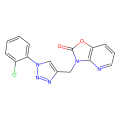 3-{[1-(2-chlorophenyl)-1H-1,2,3-triazol-4-yl]methyl}-2H,3H-[1,3]oxazolo[4,5-b]pyridin-2-one