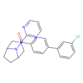 8-[4-(3-chlorophenyl)benzoyl]-3-(pyrimidin-2-yl)-3,8-diazabicyclo[3.2.1]octane