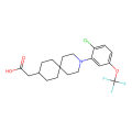 2-[3-[2-chloro-5-(trifluoromethoxy)phenyl]-3-azaspiro[5.5]undecan-9-yl]acetic acid